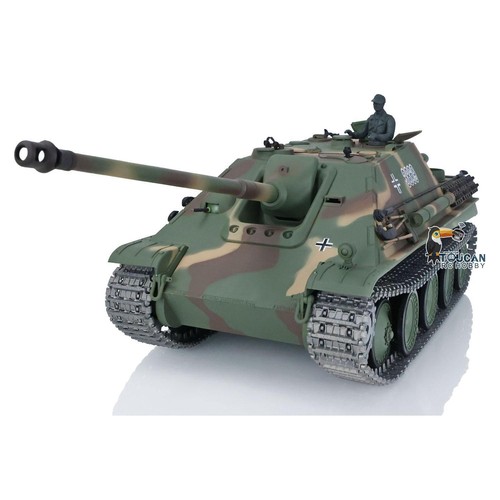 On Sale 1/16 Heng Long 3869 Jagdpanther Main Battle 7.0 RC Tank RTR Metal Tracks - Picture 3 of 12
