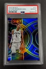 VICTOR WEMBANYAMA 2023 PANINI SELECT #121 BLUE PRIZM ROOKIE RC PSA 10 GEM SPURS