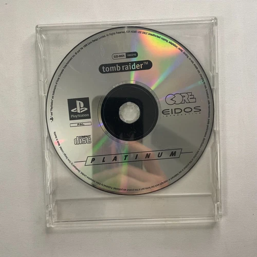 Tomb Raider Sony PS1 PlayStation 1 PSX PAL Game Disc Only AUS Seller