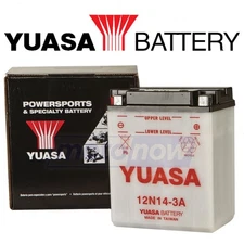 Yuasa Conventional 12V Battery for 1984-1988 Yamaha EC340 Excel III - cl