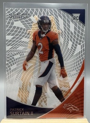 Patrick Surtain II 2021 Panini Chronicles - Clear Vision Rookies #CVR-8 Broncos