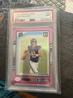 Caleb Williams 2024 Donruss Optic Rookie Pink #201 PSA 9