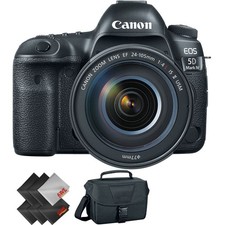 Canon EOS 5D Mark IV DSLR Camera with 24-105mm f/4L II Lens  1 Year Warranty
