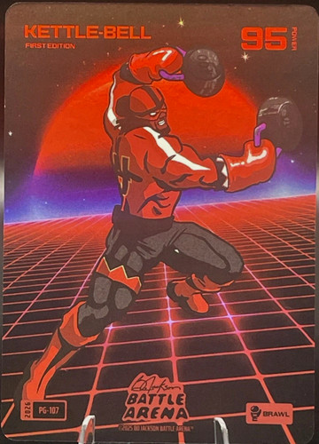 Bo Jackson Battle Arena Power Glove Kettle-Bell Ketel Marte Brawl Battlefoil
