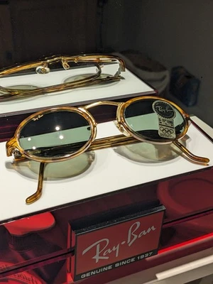 Lunettes Ray-Ban cheyenne ovales W1747 USA Bausch & Lomb - Photo 1/4