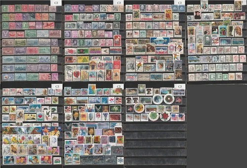 USA, nice collection of stamps all different (see 7 pictures)