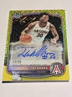 2025-26 Bowman U Chrome 1st #CPA-TA Tobe Awaka Yellow Mojo Auto /75 Wildcats RC