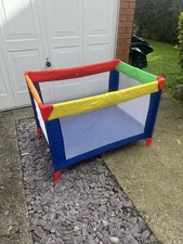 Mothercare travel cot playpen in carry bag