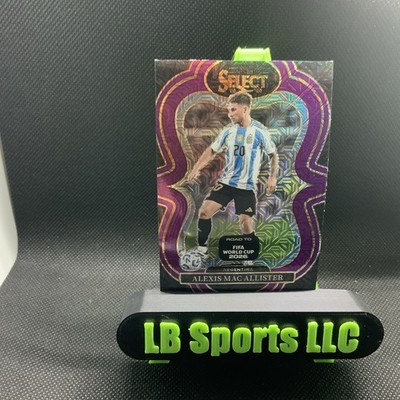 Alexis Mac Allister 2026 Select Road to FIFA World Cup Purple Mojo #160