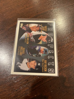 1996 Topps - Prospects Bartolo Colon, Doug Million, Ray Ricken #428 (RC)