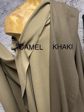 3M From Roll 100% Soft Boiled Melton Wool Coating -camel Shade-not Felted-500gsm