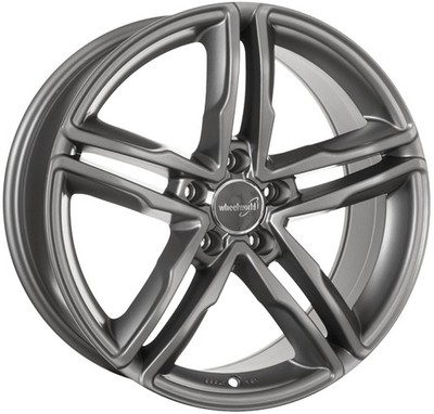4x Alufelgen WHEELWORLD WH11 für Audi A3 Cabriolet 8P 17 Zoll Felgen