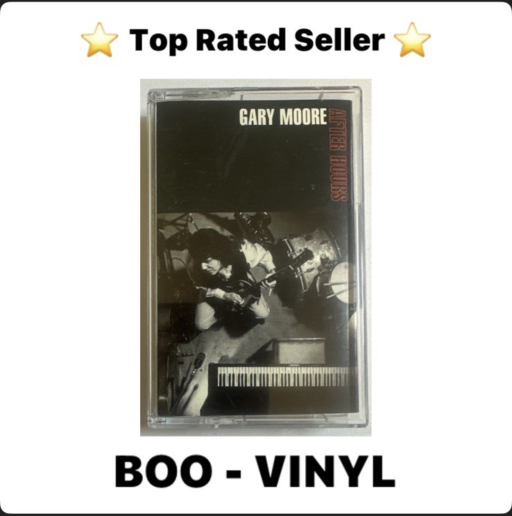 Gary Moore After Hours Cassette Tape Album EX / EX Condition