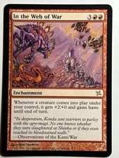 In the Web of War Betrayers of Kamigawa 108 LP-NM MTG Card