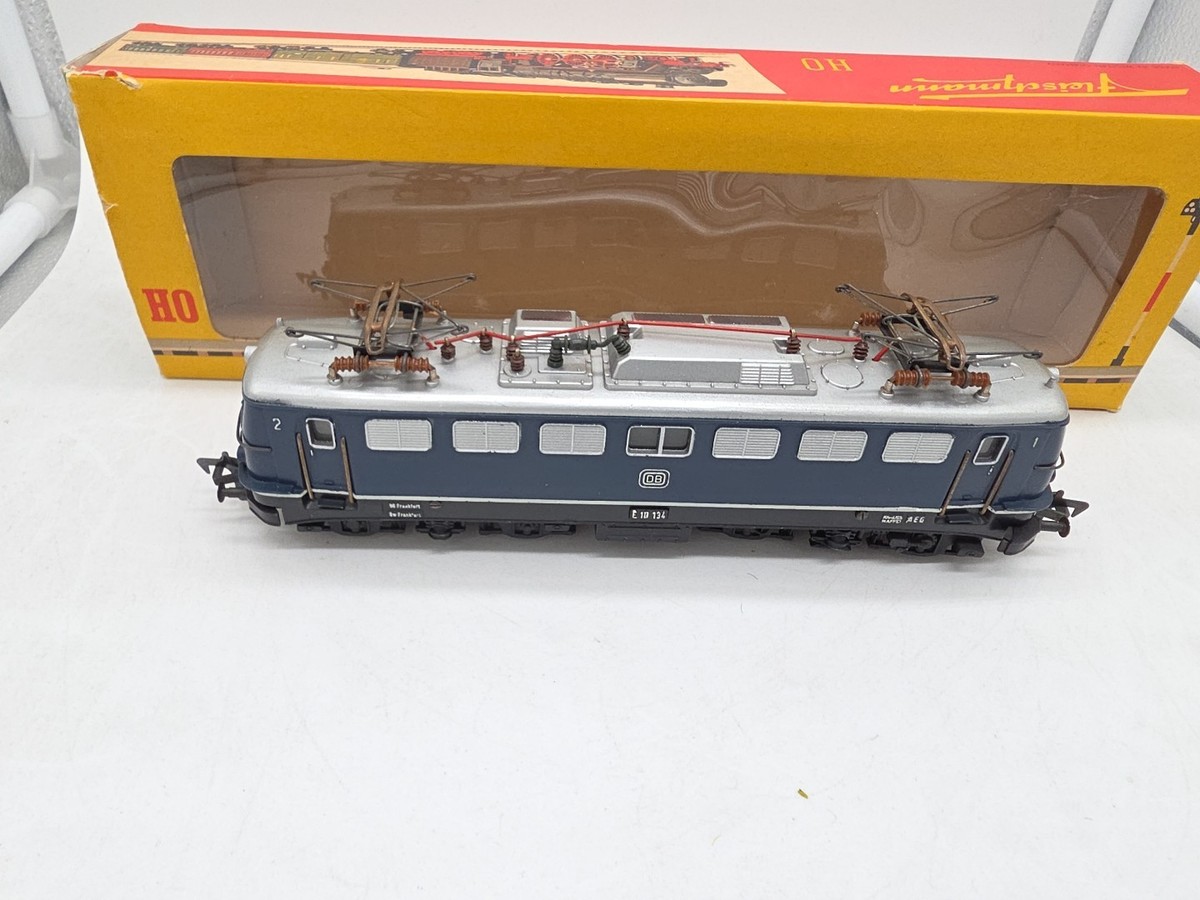 FLEISCHMANN 1337 E10 134 DB Blue Livery Separate Rectangular