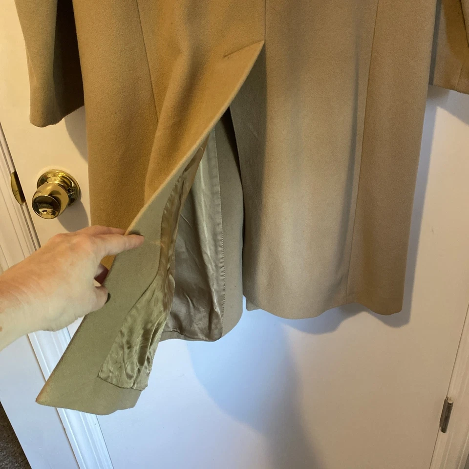 Gabardina United Colors of Benetton tostada para mujer talla 42 Foto 4 de 4