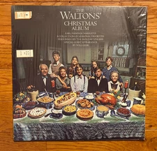 The Waltons Christmas Album LP Columbia 1974 Pressing Shrinkwrap