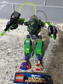 LEGO #6862, DC UNIVERSE SUPER HEROES, SUPERMAN VS. POWER ARMOR LEX, ASSEMBLED!NB