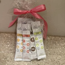 just ingredients samples pack of 5 samples. 2 protein powders, 3 electrolytes.