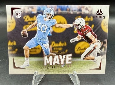2024 Panini Luminance DRAKE MAYE RC Rookie #177 New England Patriots Tarheels