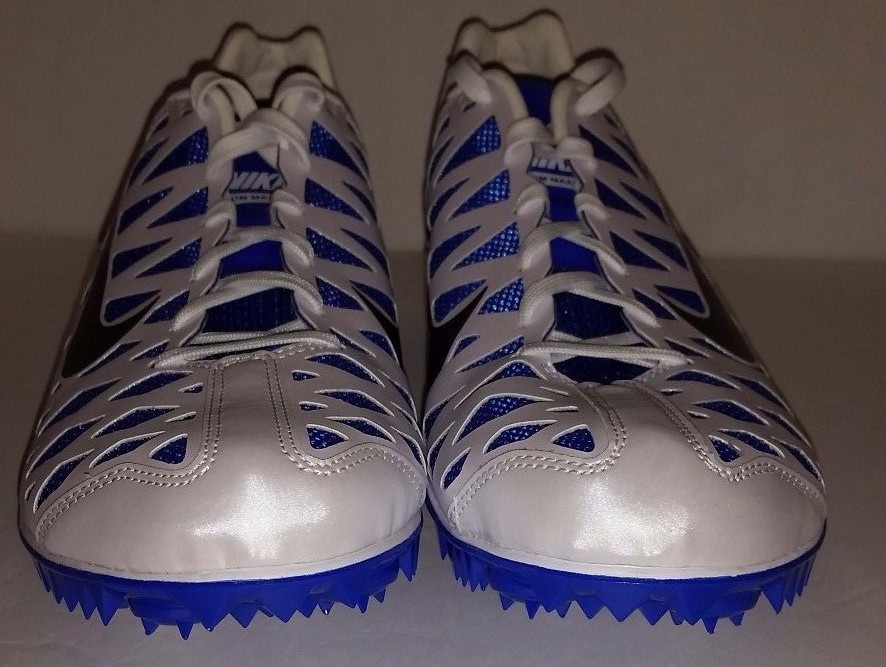 Nike Zoom Maxcat 4 SZ 12.5 Sprint Track & Field Spikes White  display picture 1