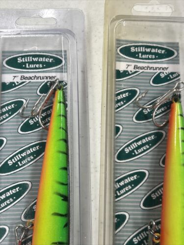 "2 Stillwater Köder (SW107-S) 7"" BeachRunner Made in USA ""Tough Find""" - Bild 2 von 4