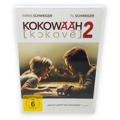 Kokowääh 2 DVD Emma Till Schweiger Happy bis zum Ende FSK6 Komödie Patchwork