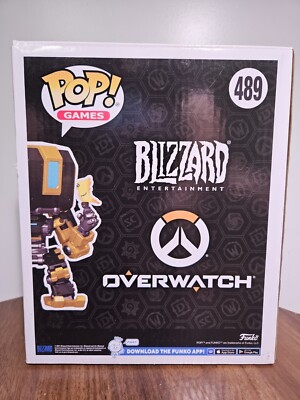 Funko Pop! Bastion #489 Vinyl Figure OverWatch Blizzard 30 Fanatics