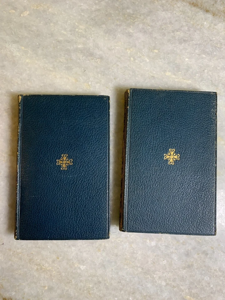Antique 1920 Ornate Embossed Gilded Gilt Leather Original Plays W. S. Gilbert - Image 2 of 4