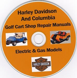  Harley Davidson Columbia Golf Cart 1963 2003 FACTORY 