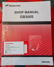OEM GENUINE HONDA GB350 S 2025 MOTORCYCLE WORKSHOP MECHANICS MANUAL