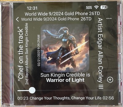 Sun Kingin Credible World Wide 9/2024 Gold Phone 26TD Dance Techno EDM CDs 
