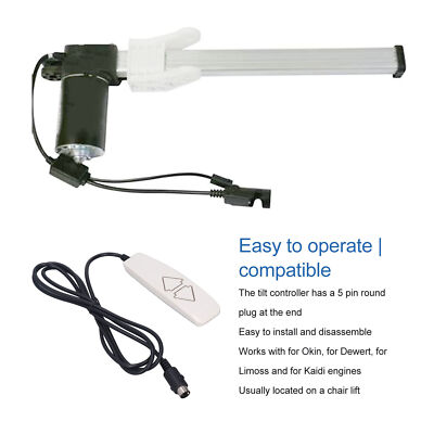 Universal 2 Button 5 Pin Lift Chairs Remote For Easy Control Of Power Recliner