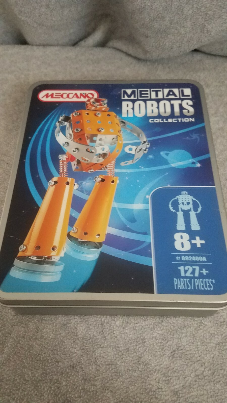 meccano metal robots