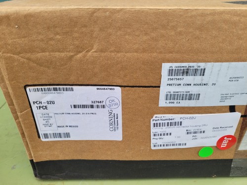 Brand New Pretium Connector Housing, 2 Rack Units, Fits 4 CCH Connector Plates - Picture 3 of 4