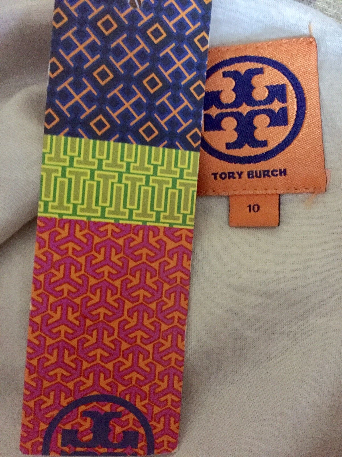 Abito monospalla metallizzato Tory Burch nuovo con etichette prezzo al pubblico $495 "ARDELL" 10