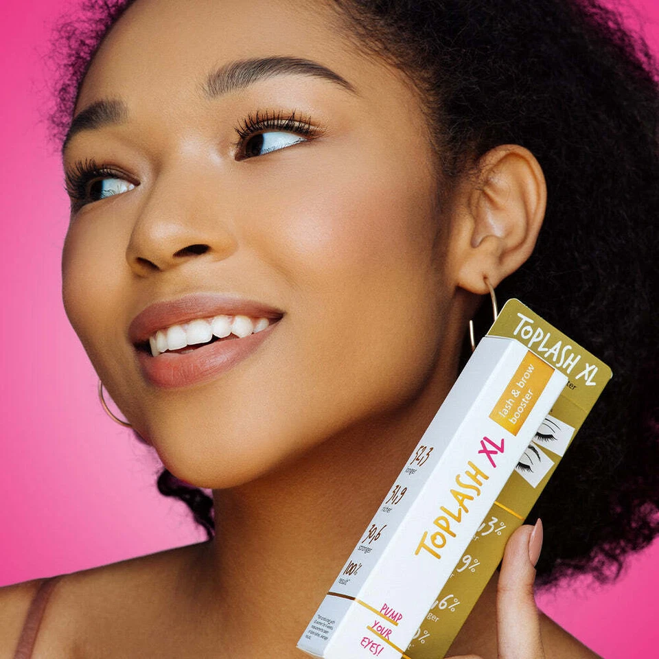 Toplash Eyelash Growth Serum for Longer, Thicker, Fuller Brows & Lash 0.2 fl.oz. - Image 2 of 4