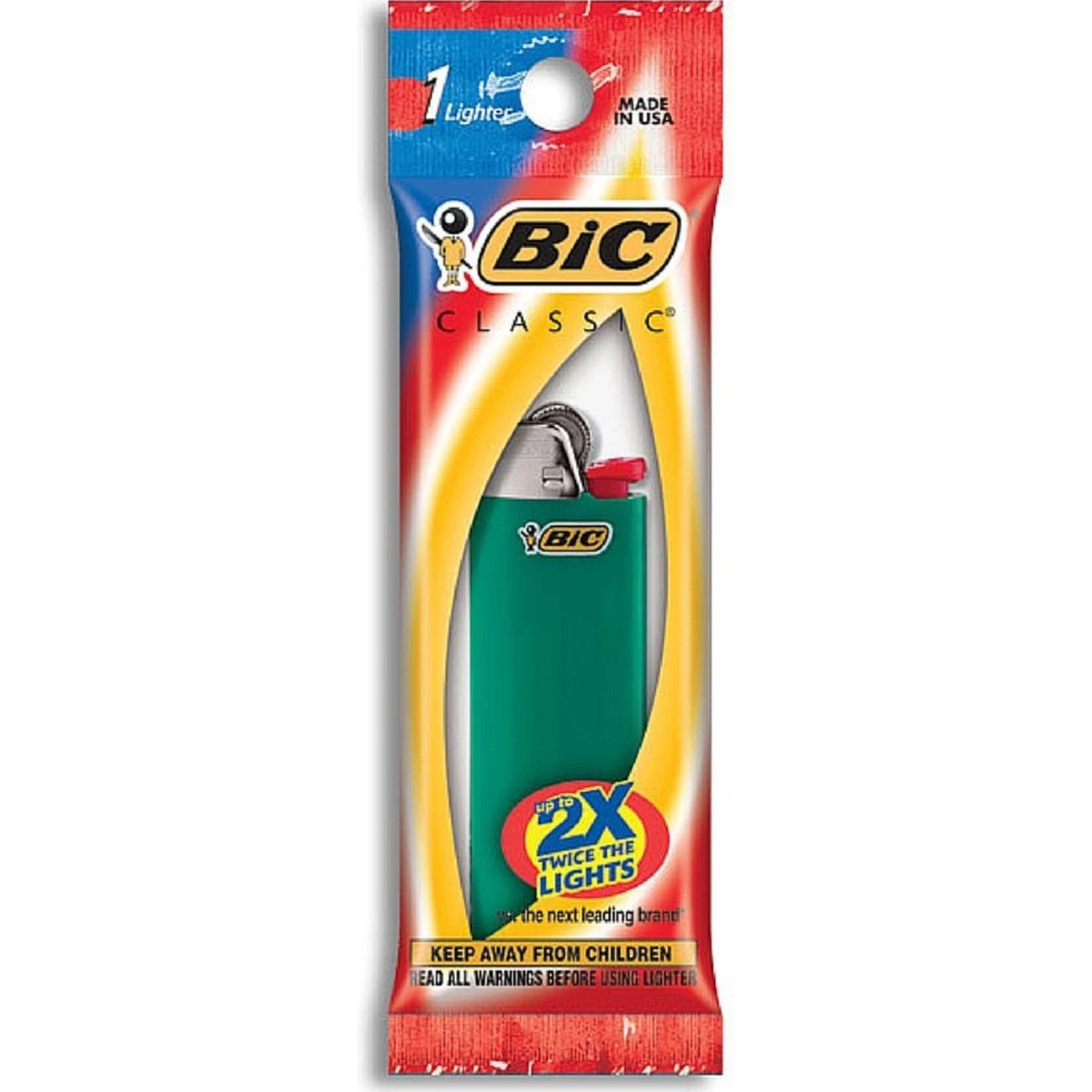 Bic Classic Disposable Lighter, Colors May Vary 1 ea Pack of 3
