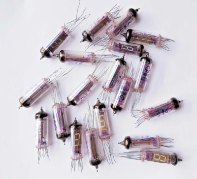 19 x IV-6 Reflector VFD Display Indicator TUBE Nixie DIY Clock Soviet