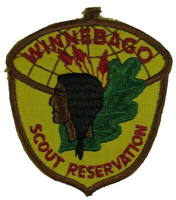 Patriots' Path Council NJ Winnebago Scout Reservation Patch BRN Bdr (WY2300)