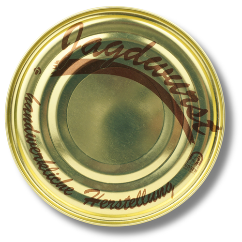 Salchicha de caza abundante salchicha enlatada 300 g - conserva de salchichas | Carnicería Bühler - Imagen 3 de 6