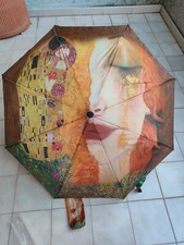 Ombrello Il bacio di Gustav Klimt + ritratto nuovo con cartellino
