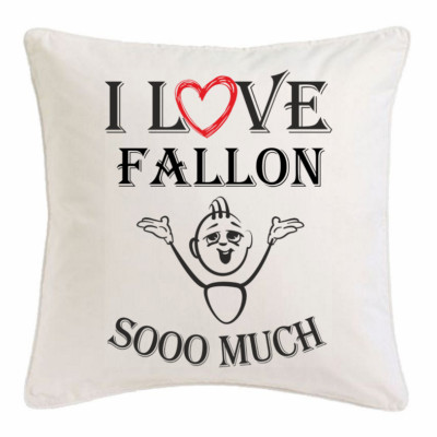 I Love Fallon KISSENBEZUG 40X40cm Ich Liebe Fallon Weiss 102717