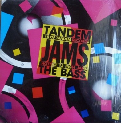 LP Cameron Paul, Keisha Boom, MC Downbeat a.o. Tandem Jams The Bass NEAR MINT