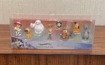 Disney 100 Years of BEING BY YOUR SIDE, Limited Edition 8-piece Figure Set