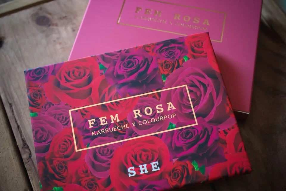 ColourPop X Karrueche Eyeshadow Palette ~ Fem Rosa SHE | 12 Pan & NIB - Image 3 of 4