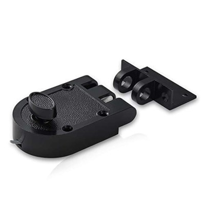Jimmy Proof Deadbolt Lock with Keyed (black)