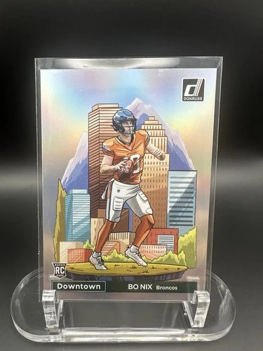 2024 Panini Donruss - Downtown! Bo Nix #19 (RC)