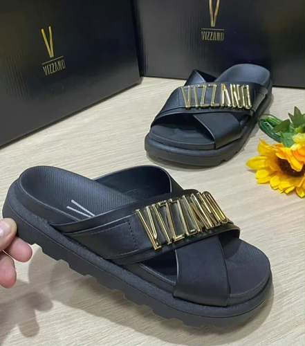 Vizzano Stylish & Comfortable Slip-On Sandals - Made In Brazil {Size 9} - Picture 8 of 11