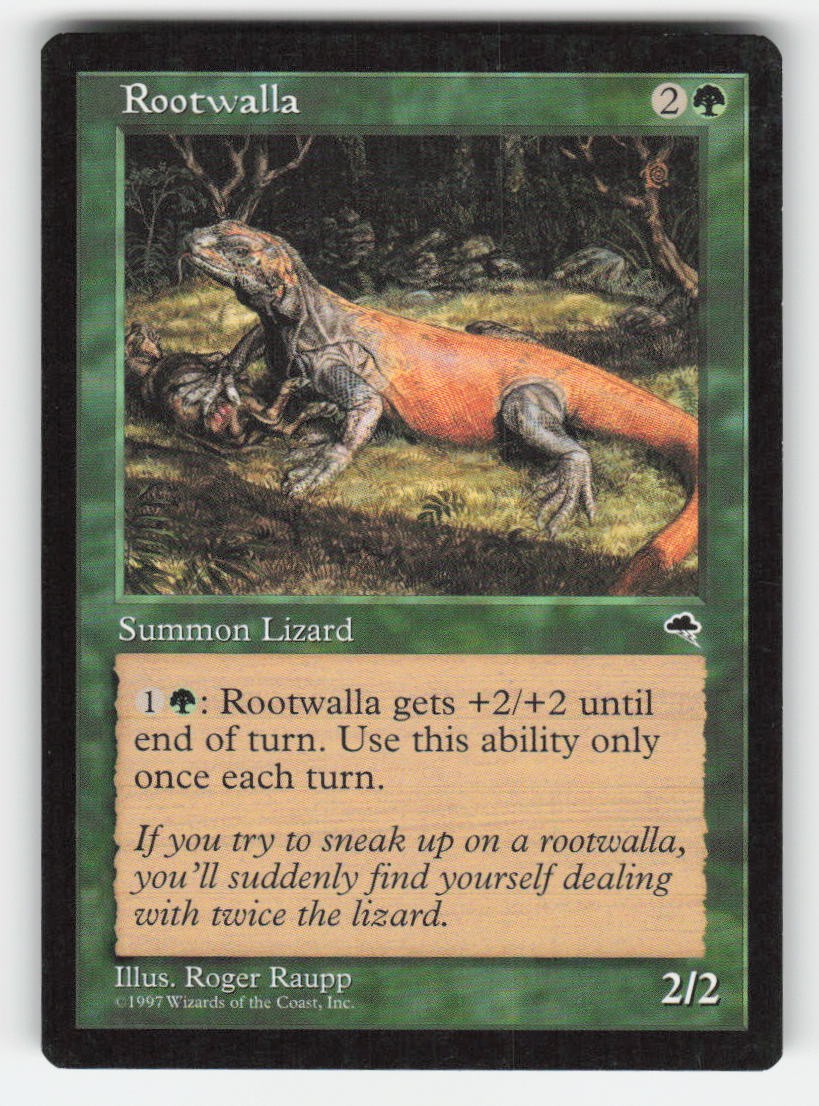 1997 Rootwalla Tempest 252 MTG